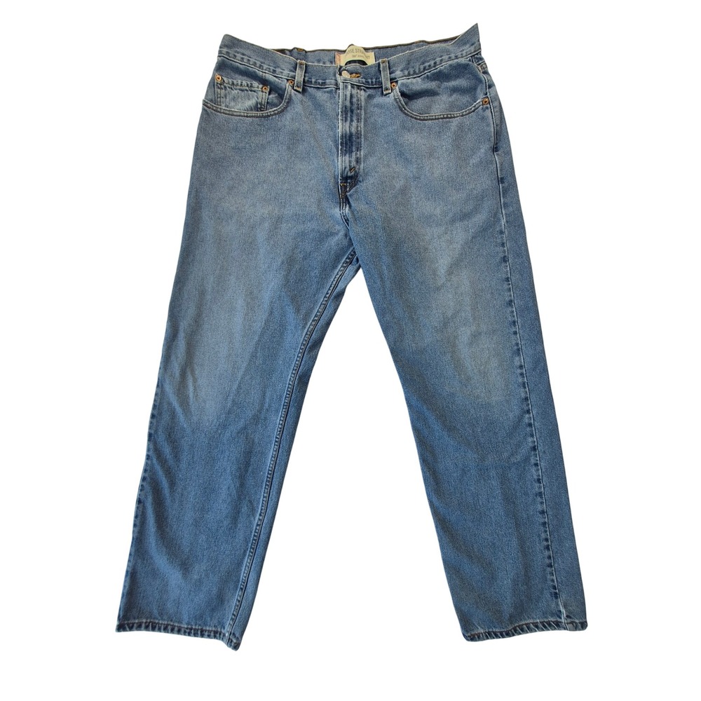 Levi's 569 Vintage 2003 Loose Straight Jeans Mens 38x34 Blue 100% Cotton